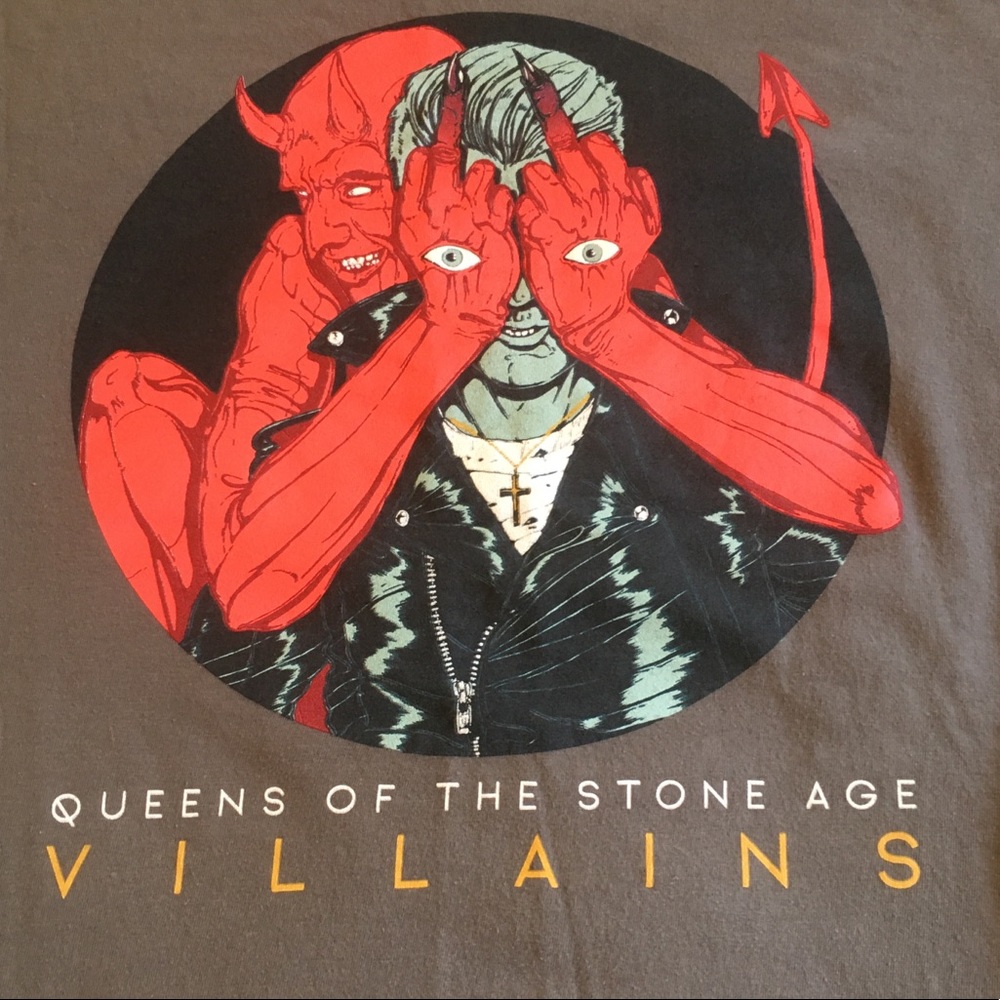 QOTSA Villains Tee Shirt Small